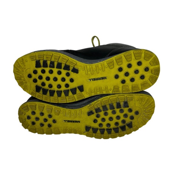 Merrell Men's Turku Trek Waterproof Black Nubuck Leather Boots Size 12 - Picture 3 of 7